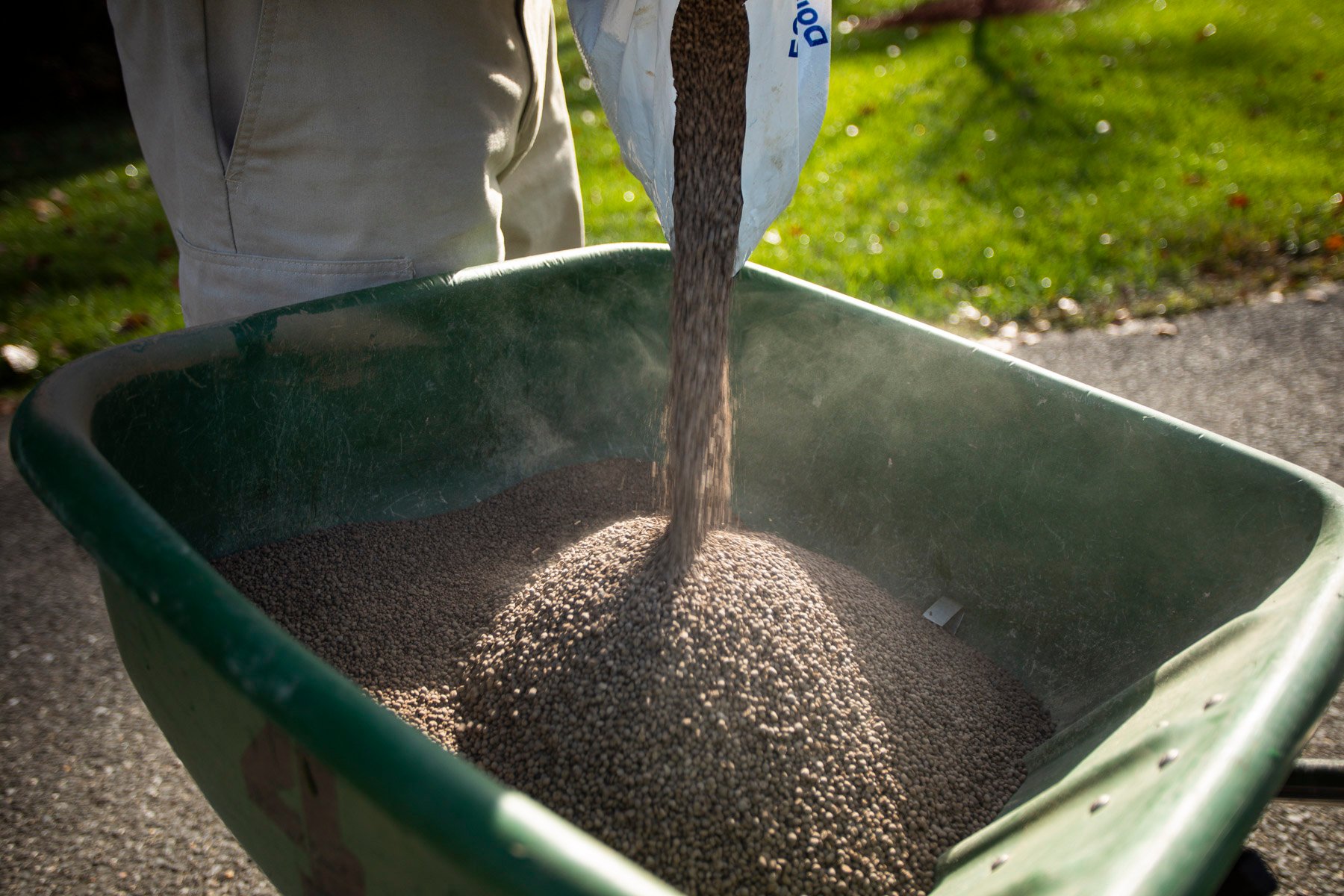 Lime applications in winter