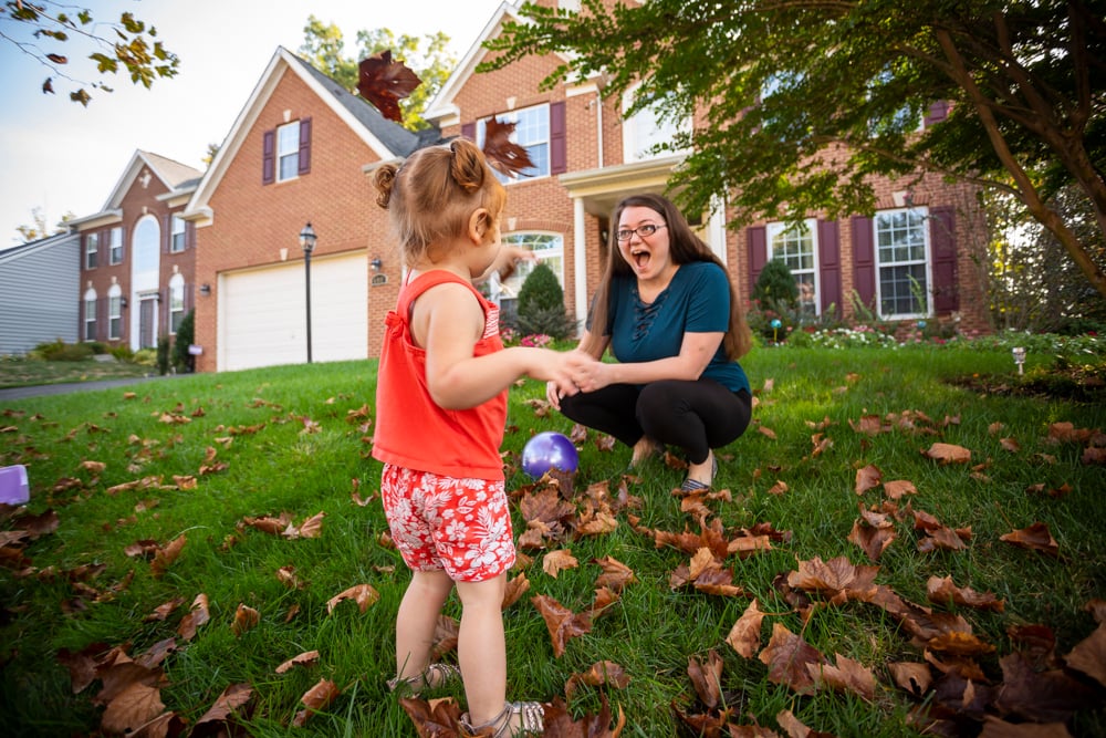 A happy Natural Green lawn customer in Southern Maryland